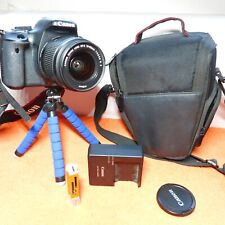 XL SET Canon 600D l 18x55mm Objektiv l DSLR Spiegelreflex Kamera 18MP FULLHD Vid