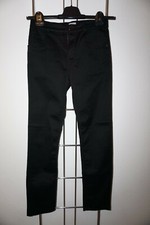 Schwarze Stoffhose mit Taschen