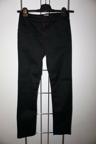 Schwarze stoffhose mit - schwarze,