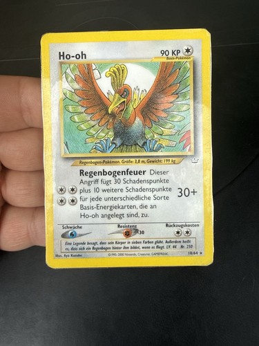 Pokémon karte 64 - karte, 18/64