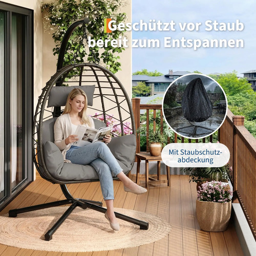 Hängesessel mit gestell - hängesessel,