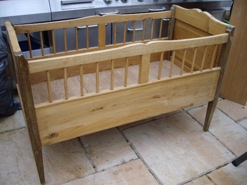 Kinderbett biedermeier - kinderbett,