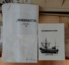 Krabben-Kutter CUX Billing Boats Modell 1:30 bereits angefangen, kompl. Bausatz