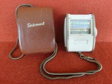 Gossen Sixtomat x3  Belichtungsmesser, mit Kette und Leder-Etui, funktionsfähig