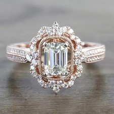 Smaragdschliff diamant - ct,