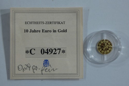 Medaille jahre euro 2009 - medaille,