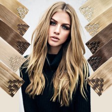 100% Echthaar Clip In Human