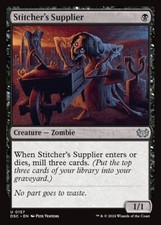 Stitchers Supplier - Duskmourn - EN NM - DSC 157 - MTG Magic The Gathering
