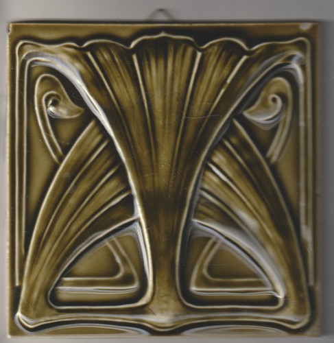 Jugendstil fliese - jugendstil,
