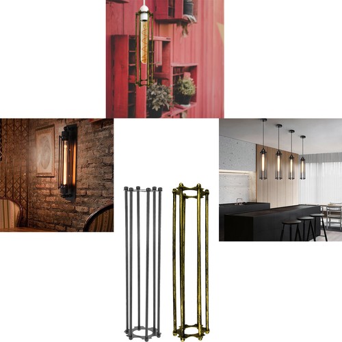 Vintage retro wandlampe antik - retro,