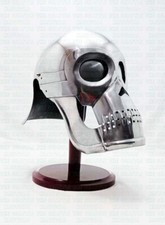 Mittelalter Krieger Integralrüstung M Stahl Skelett Totenkopf Helm Geschenk 4...