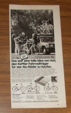 Seltene Werbung KETTLER
