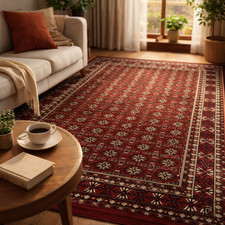 Klassischer Orient Teppich Rot