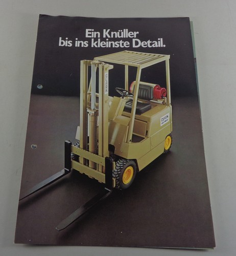 Prospekt clark gabelstapler - prospekt, h