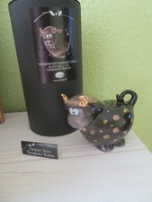 Salzstreuer Goebel Adam & Ziege schwarzer STIER z.B. als Geschenk für Geburtstag