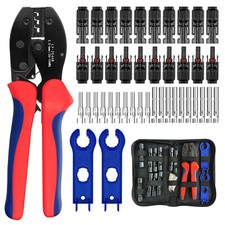 Crimpzange Stecker 20 Paar MC4 Solarstecker Buchse Kupplung mit Kabelverbindung