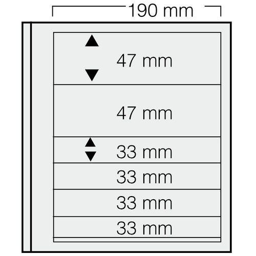 Safe einsteckblätter 662 - einsteckblätter, und