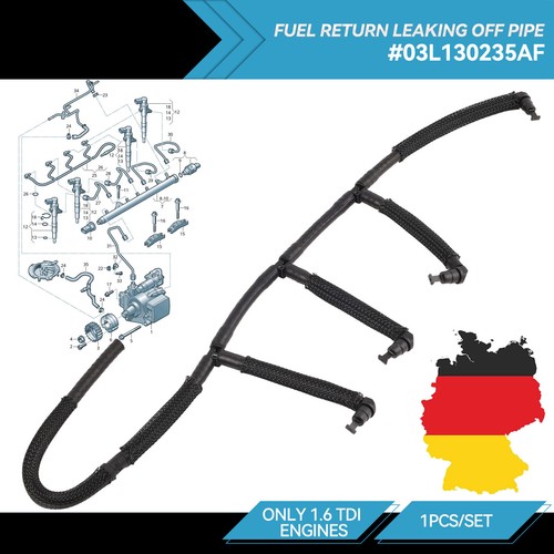 DIESELRÜCKLAUFLEITUNG