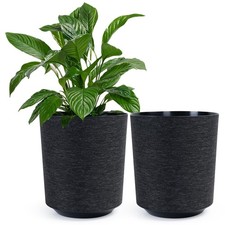 1/2er Set Blumentopf groß, in