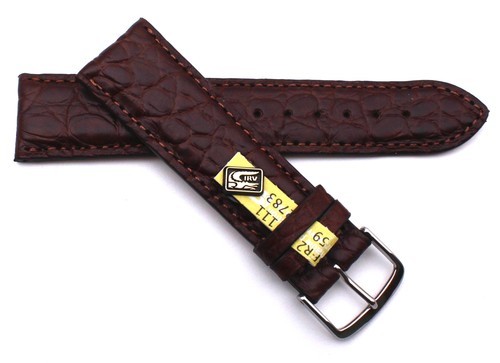 Krokoband 22mm echt - krokoband,