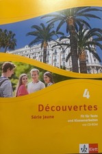 Découvertes 4 – Série jaune: Fit für Tests und Klassenarbeiten (mit CD-ROM)