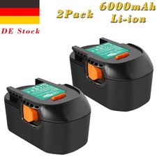 2Pcs 6AH 14,4V Li-ion Akku Für AEG BS14X BSS14 B1414G B1420R BS14G BSB14G L1430R