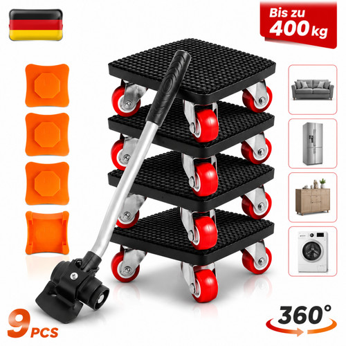 Möbelschieber set teilig - möbelschieber, 9-teilig