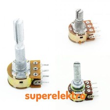 Lineares Doppel Dual Stereo Potentiometer B1K B10K B20K B50K B500K Potenziometer