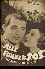 WFK 1141 | ALLE FUNKER: SOS | Myrna Loy, Cary Grant, Roscoe Carns