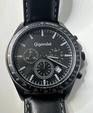 Herrenuhr Gigandet - Quarzwerk Analog mit Lederarmband 