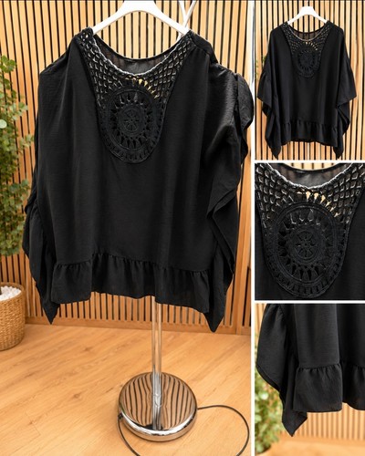Boho tunika schwarz - boho,