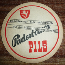 Bierdeckel  PADERBORNER BIER
