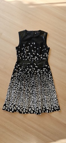 Sportalm kleid schwarz weiß - kleid,