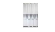 welltime Duschvorhang Samoa Breite 180 cm, Spritzschutz, Badevorhang Motiv