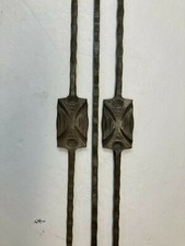  Zierstäbe Geländerstäbe aus Schmiedeeisen handgeschmiedet