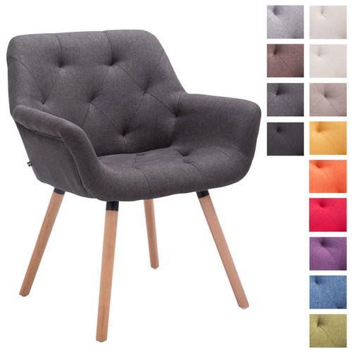 Besucherstuhl cassidy stoff - besucherstuhl,