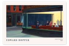 Poster Nachtschwärmer, 1942 - Edward Hopper