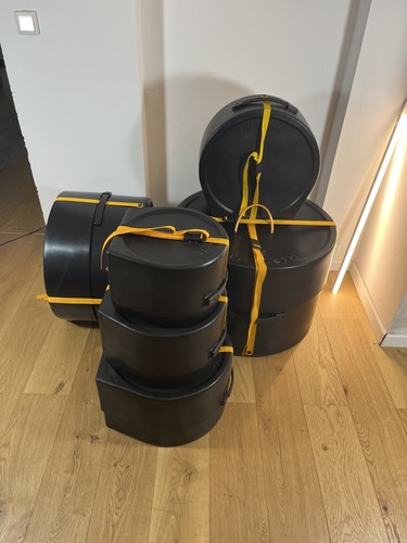 Hardcase drumset cases - cases, /