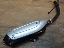 Auspuff Schalldämpfer Inkl. Krümmer Original für Piaggio MP3 125-300ccm Roller