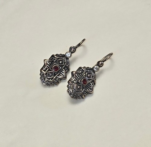 925er silber antik ohrringe - 925er,