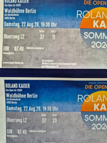 Roland kaiser tickets - roland,