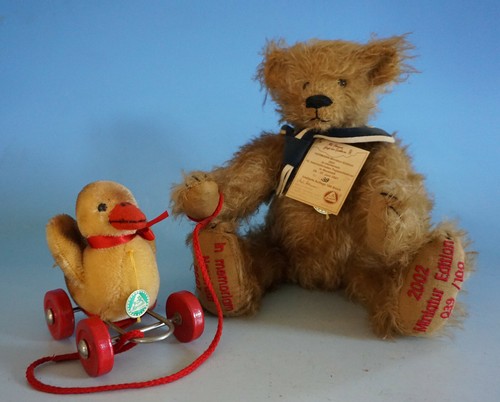 Vintage hermann teddybär - vintage,