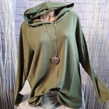 S.Oliver Triangle Pullover Pulli Shirt Khaki Grün 44 bis 50 Damen (0 921)