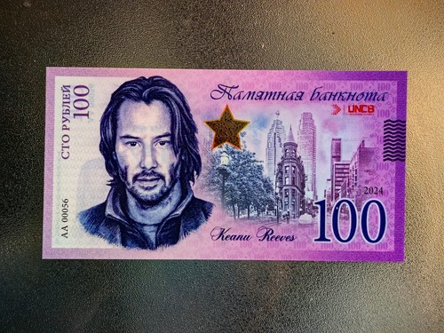 Russia 100 rubel keanu - 100,