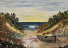 Acrylbild "MEERLANDSCHAFT 2"