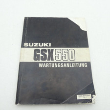 Original Suzuki GSX 550 Werkstatthandbuch Reparaturanleitung manual C3312