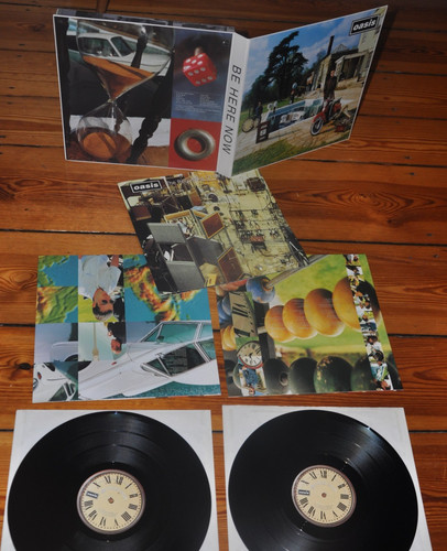 Oasis here now rare 2x - oasis:, be