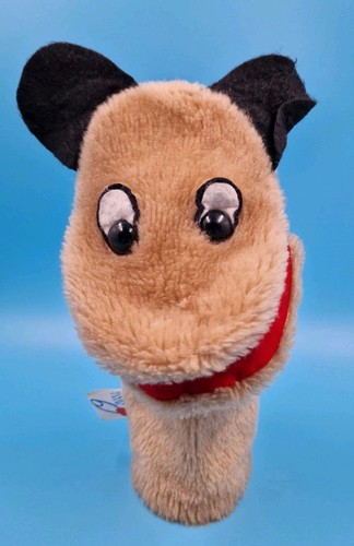 Vintage handpuppe hund - vintage,