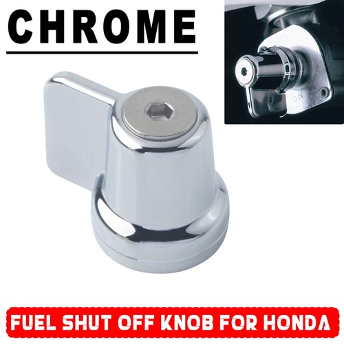 Chrom fuel shut - shut, knob/lever