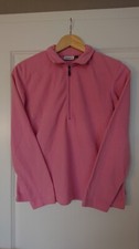 Ski-Pullover aus Fleece Rosa